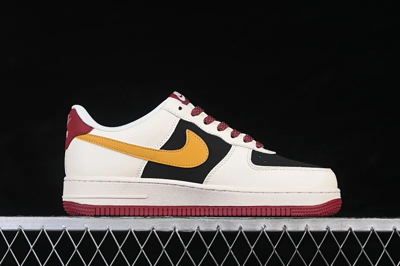 All Categories Nk Air Force 1 Air Force Series Nk Air Force 1 Low Air Force Low Nike Air Force 1'07 Low Burgundy Contrast Air Force One Low Casual Sneakers JP2026-152